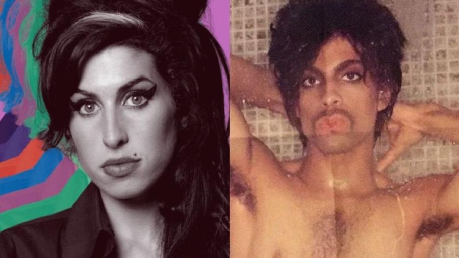 Amy Winehouse participou de um dueto com Prince em Londres - Reprodução