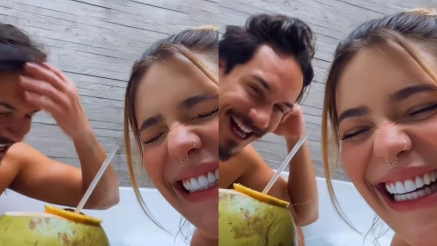 Viih Tube e Eliezer passam o Dia dos Namorados em spa - Reprodução/Instagram