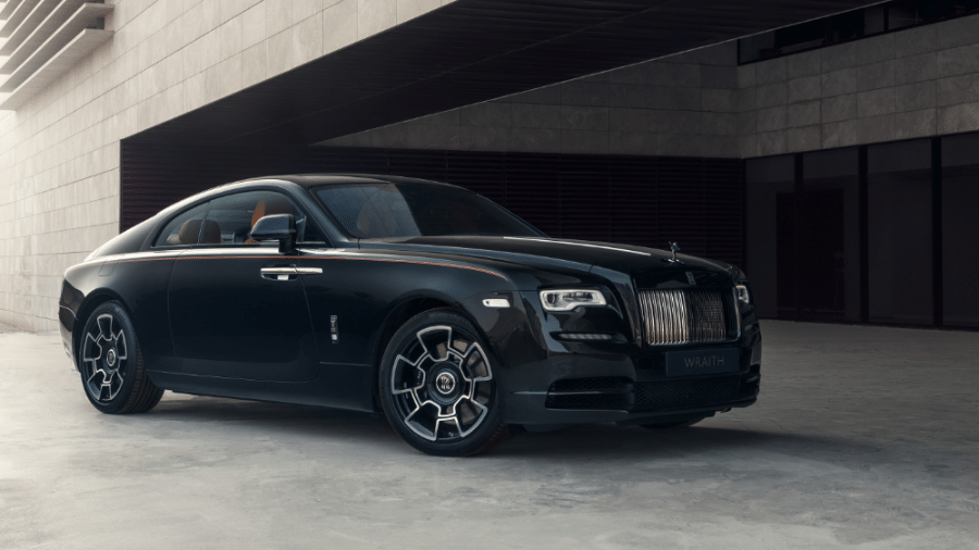 Rolls-Royce Wraith Black Badge, modelo adquirido por Casemiro - Divulgação