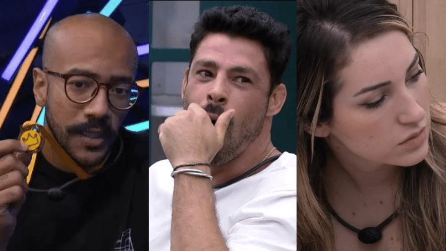 BBB 23: Ricardo Líder, Cauã Reymond e medo do Paredão marcam dia - Reprodução/Globo