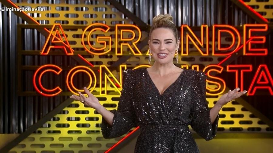 A Grande Conquista: Rachel comete gafe ao vivo