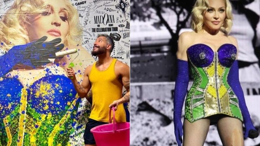 Rafael Arena, fã de Madonna, inspirou look de cantora