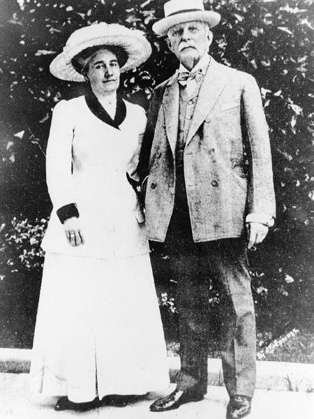 Henry Flagler e sua segunda esposa, Mary Lily
