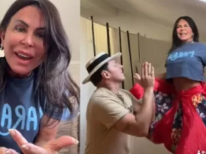 Gretchen rebate críticas após vídeo de dança: 'Recalcadas, infelizes'