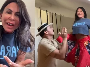 Gretchen rebate críticas após vídeo de dança: 'Recalcadas, infelizes'