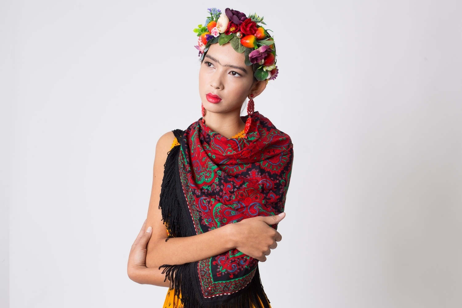 Editorial de Carnaval - Frida Kahlo - Gabriel Quintão/UOL