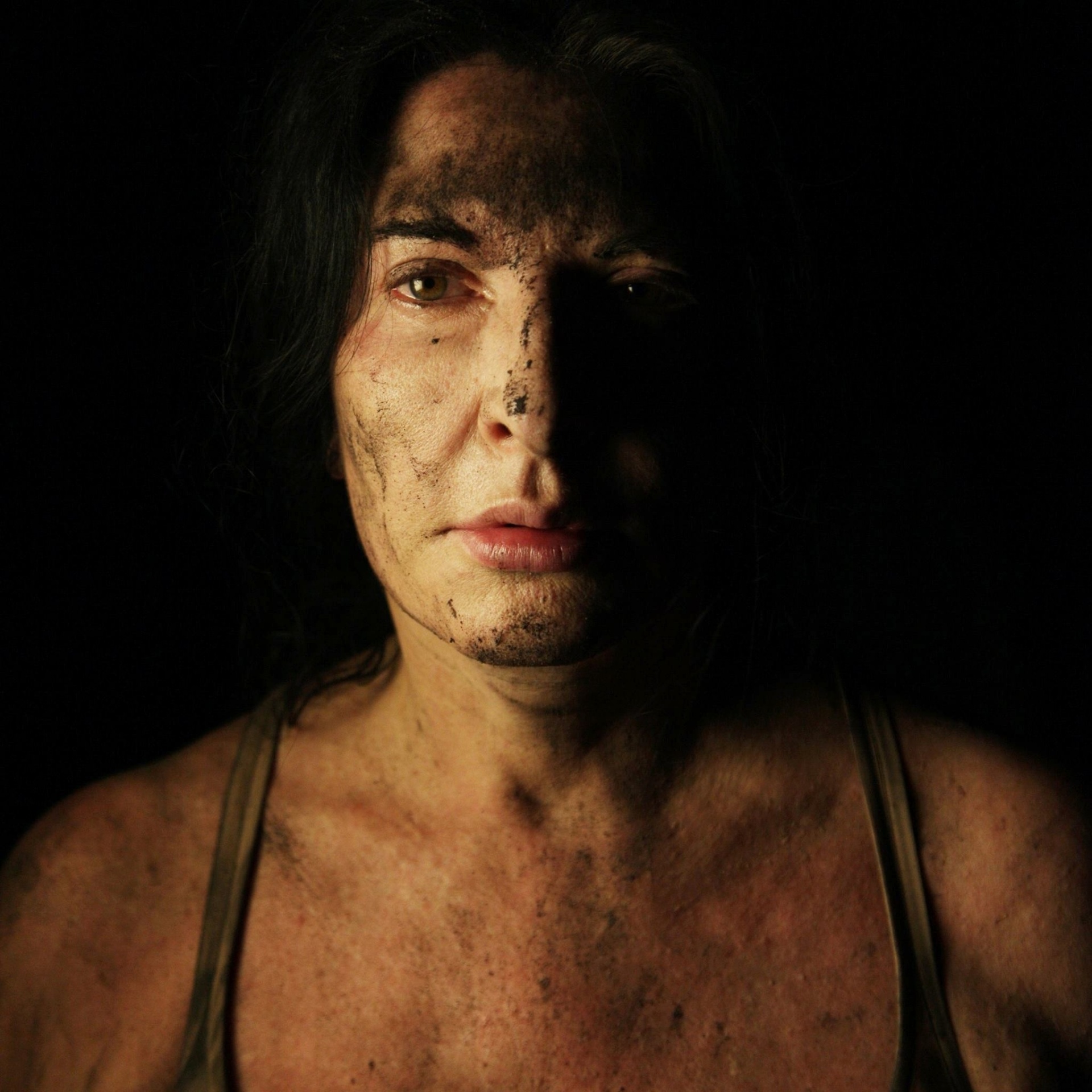 Cena do filme "Espaço Além - Marina Abramovic e o Brasil" - Divulgação