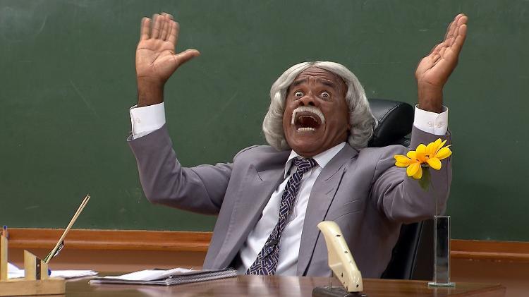 Kid Bengala protagoniza uma escolinha diferente no "The Noite" - Divulgação/SBT - Divulgação/SBT