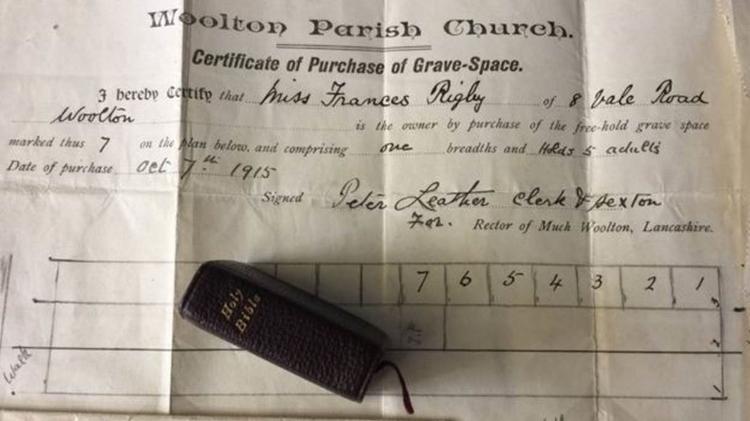 Os documentos foram encontrados por um parente de Eleanor - Omega Auctions - Omega Auctions