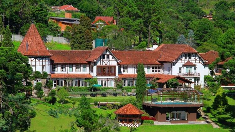 Hotel Vila Inglesa, local do casamento de Ticiane Pinheiro e Cesar Tralli em Campos do Jordão - Divulgação - Divulgação