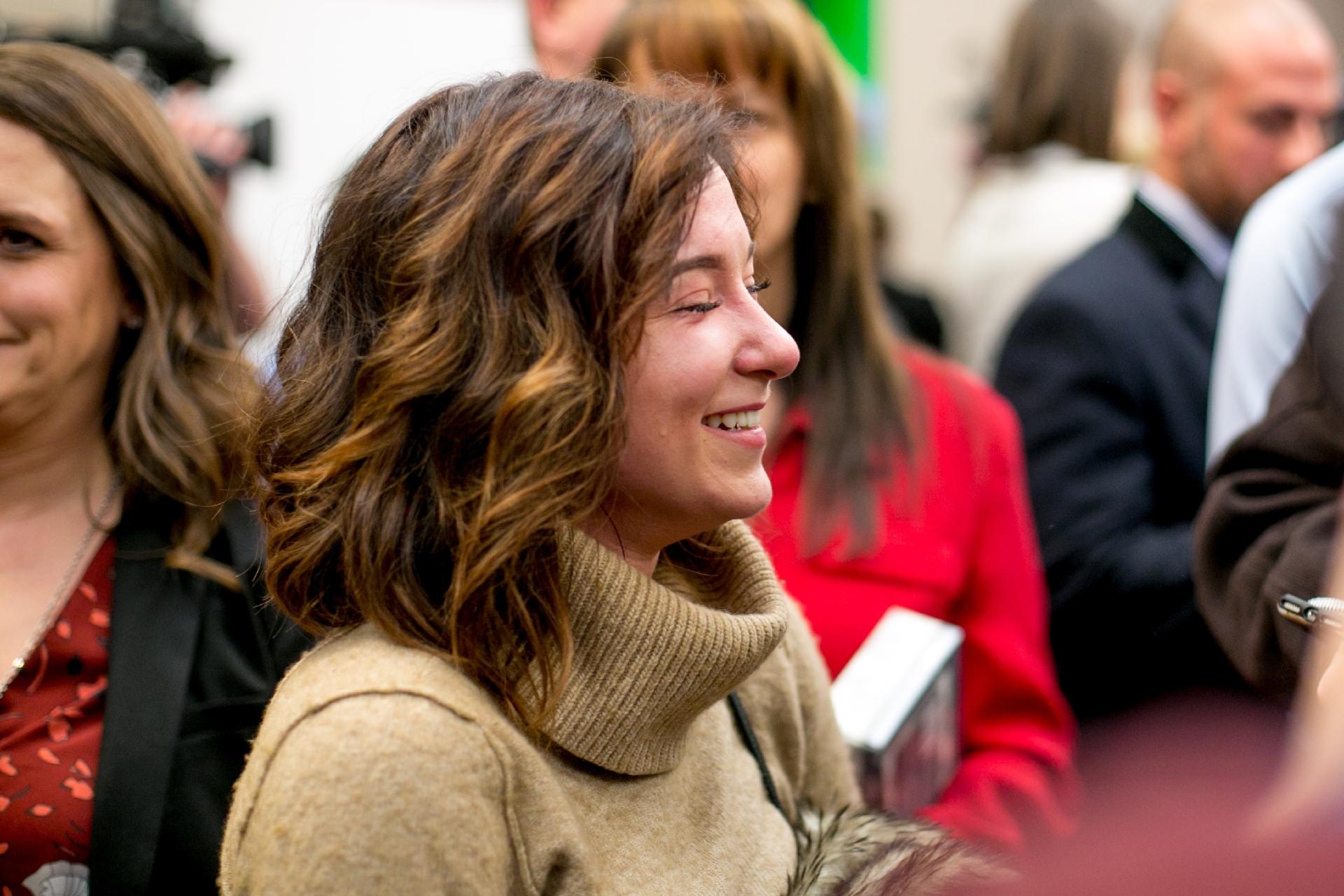 Bailey Lorencen, uma das sobreviventes de abuso sexual de Larry Nassar - Getty Images