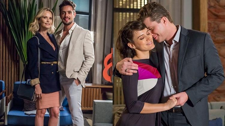 "Outro Lado do Paraíso" terá embate do casal "Fabinato" com "Clarick" - Raquel Cunha e Marília Cabral/Globo - Raquel Cunha e Marília Cabral/Globo