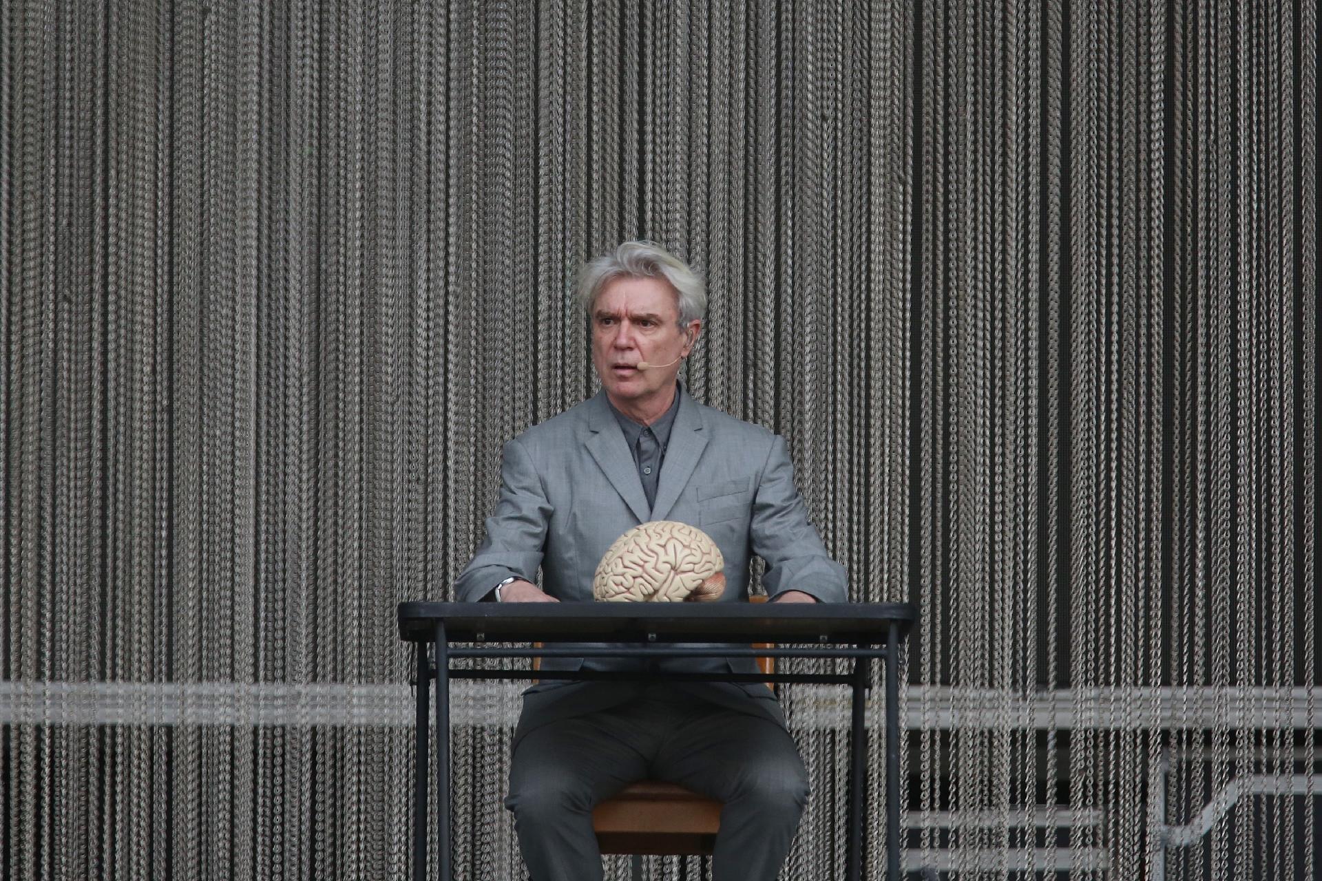 David Byrne se apresenta no Lollapalooza Brasil 2018, no Autódromo de Interlagos - Ricardo Matrucara / UOL