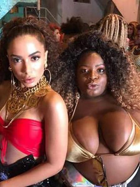 Jojo Todynho ao lado de Anitta: uma "amizade para a vida toda" - Reprodução/Instagram - Reprodução/Instagram