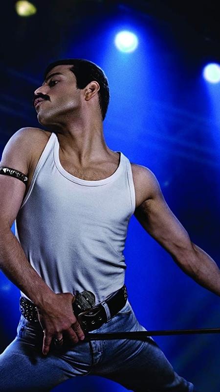 Rami Malek em "Bohemian Rhapsody" (2018) - Divulgação - Divulgação