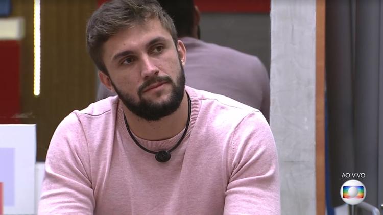 BBB 21: Arthur fala suas últimas palavras - Reprodução/Globoplay - Reprodução/Globoplay