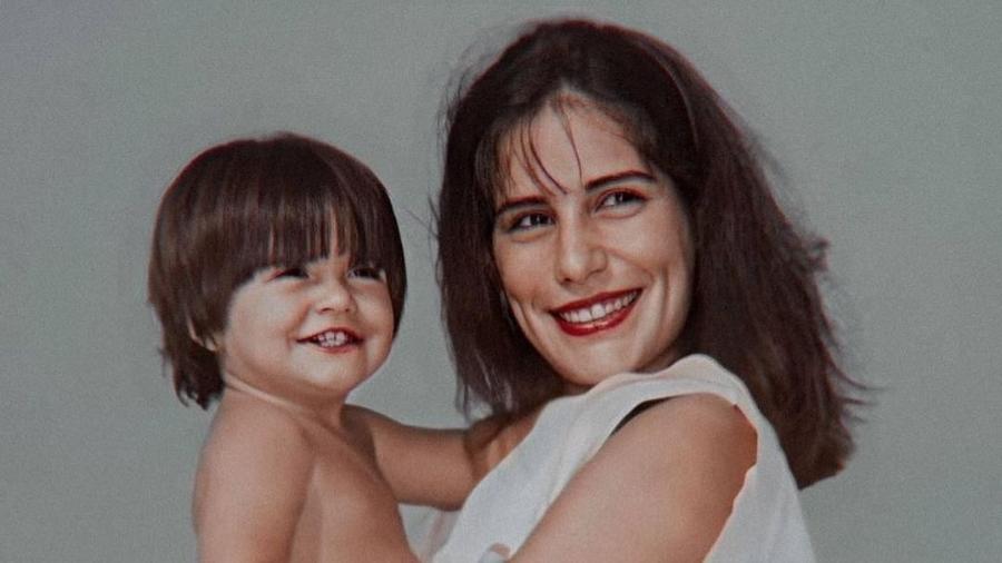 Gloria Pires mostrou foto antiga em que Cleo Pires era bebê - Reprodução/Instagram