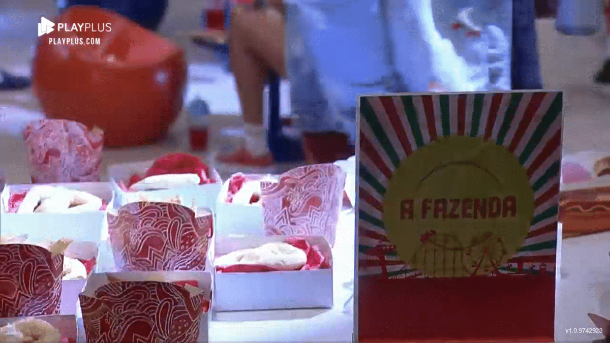 A Fazenda 2021: Decoração da festa parque de diversões - Reprodução/Playplus