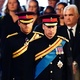 Two sons of King Charles III wearing military uniforms remained silent during the 15-minute vigil - Aaron Chown-WPA Pool/Getty Images