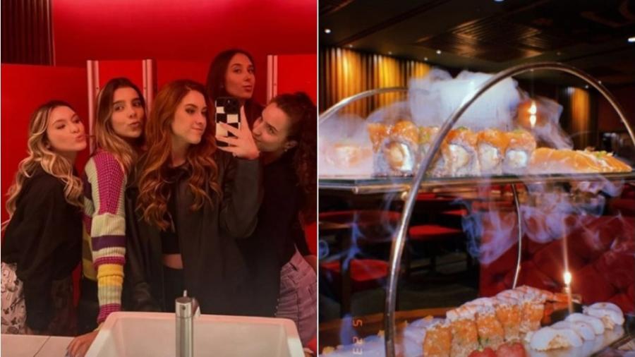 Gêmeas filhas de Gugu Liberato confraternizam com amigos após fala de irmão sobre audiência - Reprodução/Instagram 