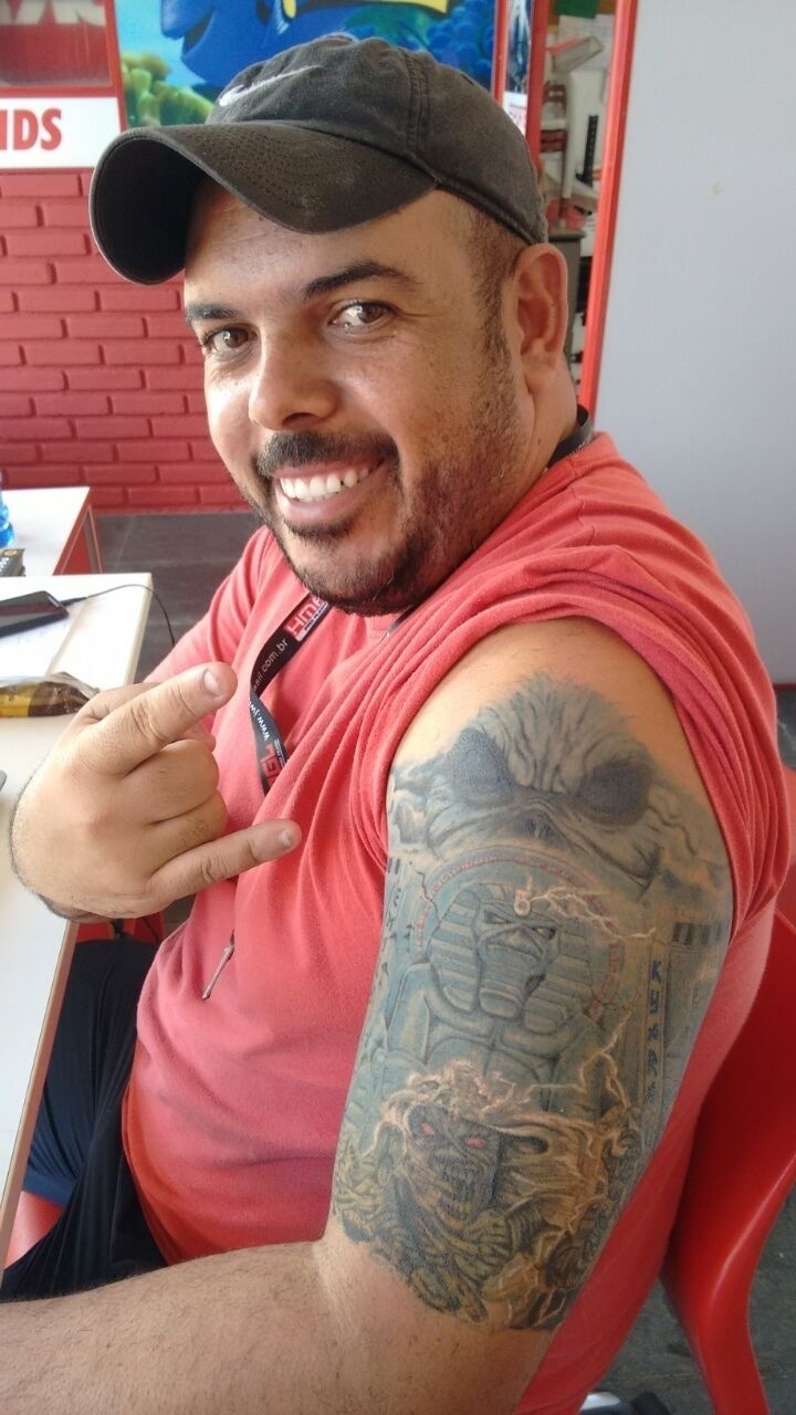 Fãs enviam fotos ao UOL mostrando a paixão pelo Iron Maiden - Arquivo Pessoal