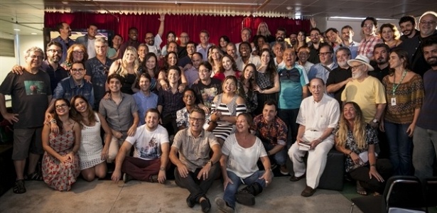 Elenco do "Zorra" se reúne durante lançamento da segunda temporada - TV Globo/Divulgação - TV Globo/Divulgação