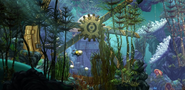 Novo game dos criadores de "Ratchet & Clank" tem o fundo do mar como cenário - Divulgação/Insomniac Games