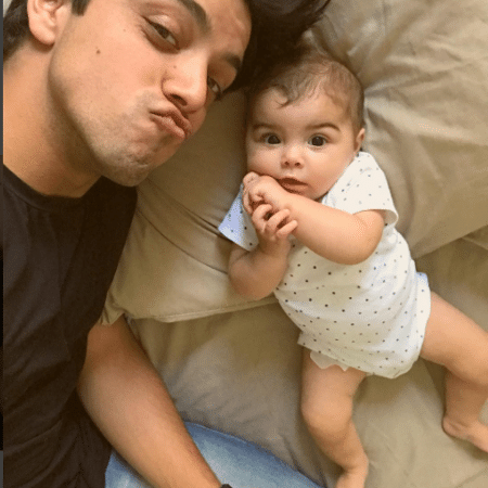 Rodrigo Simas e a sobrinha, Maria - Reprodução/Instagram/simasrodrigo