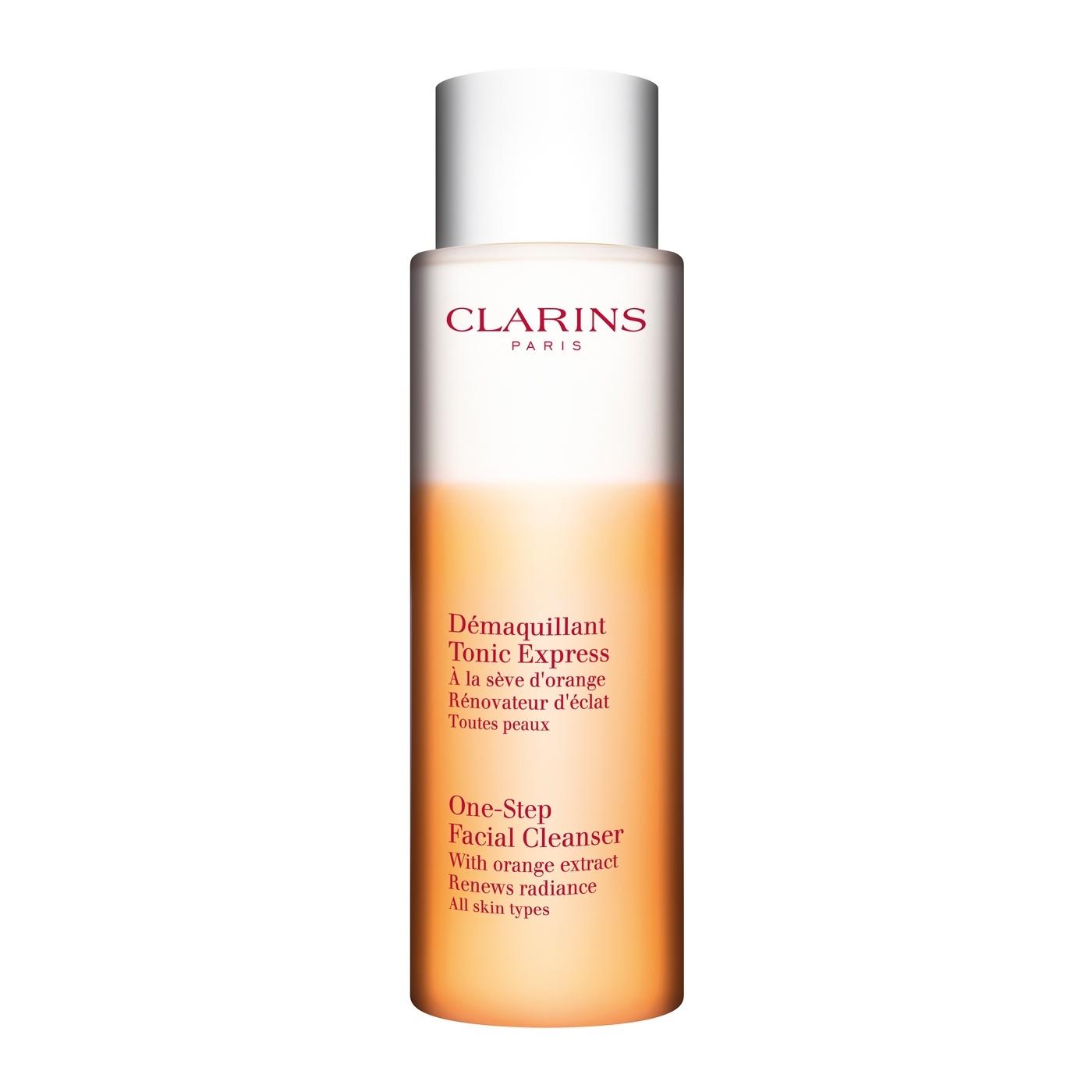 One Step Facial Cleanser with Orange Extract: com refrescante extrato de laranja, demaquila e tonifica a pele de uma só vez, retirando também as células mortas. Clarins, R$ 199, belezanaweb.com.br - Divulgação