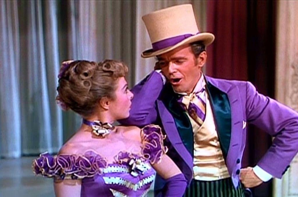 Gower Champion e Marge Champion em cena de "O Barco das Ilusões" (1951) - Divulgação