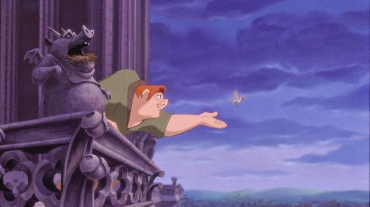 Cena da animação "O Corcunda de Notre Dame" - Reprodução - Reprodução