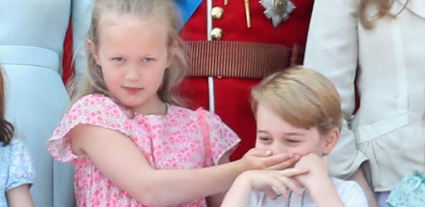 Charlotte, Savannah, George e Isla no Trooping The Colour - Getty Images - Getty Images