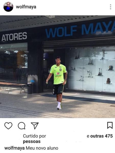 Wolf Maya faz piada com Neymar em seu Instagram - Reprodução/Instagram