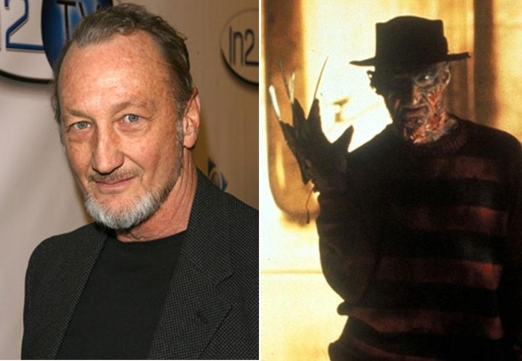 Ator Robert Englund - Montagem