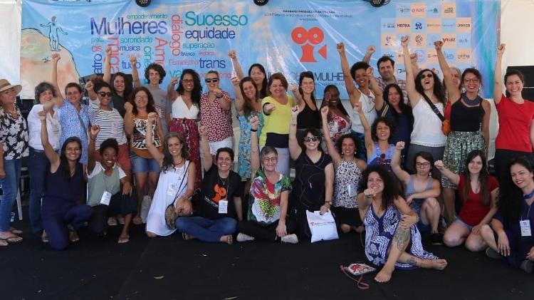 Grupo que participou do festival Tudo Sobre Mulheres em 2018 - Reprodução/Facebook - Reprodução/Facebook
