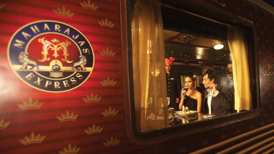 Maharajas Express: requinte cinco estrelas em famoso trem de luxo na Índia - Divulgação