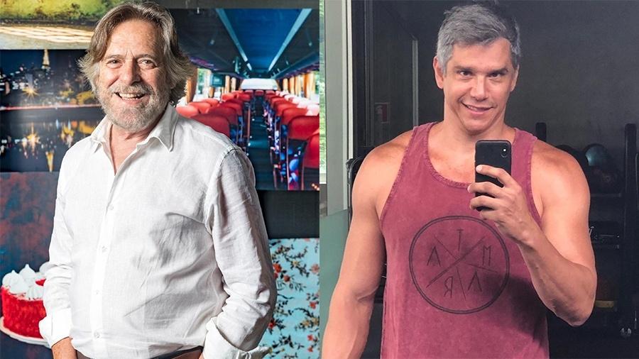 José de Abreu chama Márcio Garcia de ex-amigo após vídeo com Bolsonaro - João Miguel Junior/Globo e Reprodução/Instagram