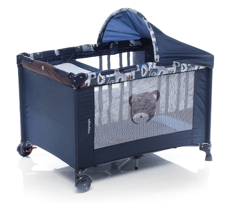 Berço Portátil Funny Voyage Azul - Divulgação/Amazon - Divulgação/Amazon