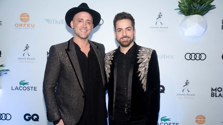 O humorista Paulo Gustavo ao lado do marido, Thales Bretas - Renato Wrobel/GQ - Renato Wrobel/GQ