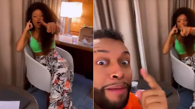 BBB 21: Lumena e Nego Di - Reprodução/Instagram - Reprodução/Instagram