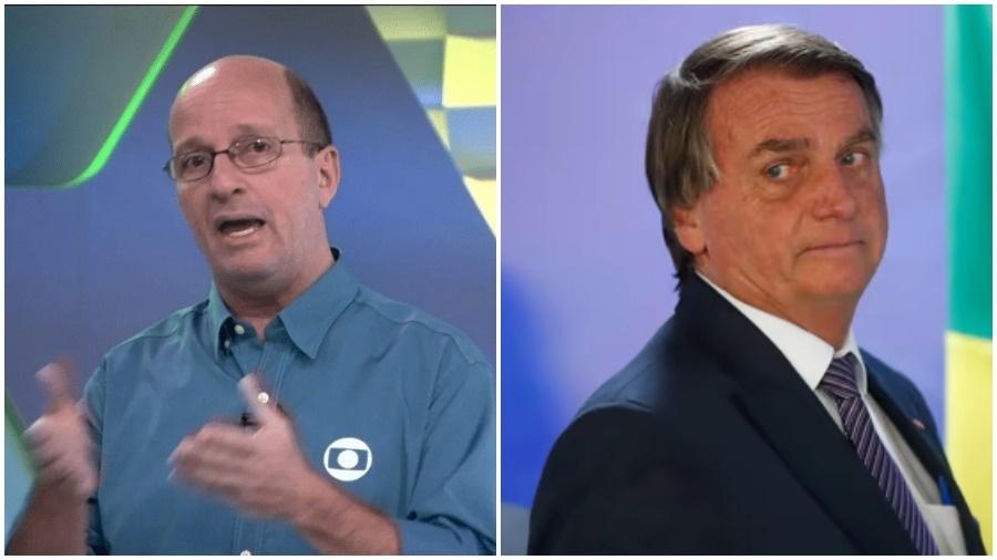 O jornalista Marcos Uchôa criticou o presidente Jair Bolsonaro - Reprodução