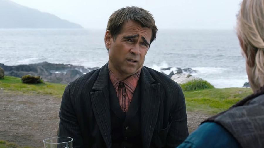 Colin Farrell em "Os Banshees de Inisherin", filme que rendeu ao ator a primeira indicação ao Oscar - Divulgação/20th Century Studios