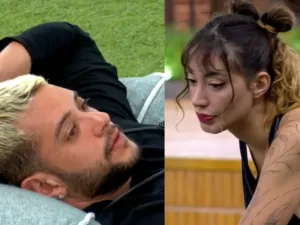 Nick e Nicole conversam depois de indireta por suco:'Você já me deu patada'