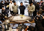 Do tamanho de uma moto: atum de 275 kg é leiloado por R$ 8 milhões no Japão - Kyodo/via REUTERS 