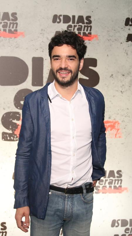 Caio Blat no lançamento da série "Os Dias Eram Assim" (Globo), no qual falou sobre o caso José Mayer - Agnews