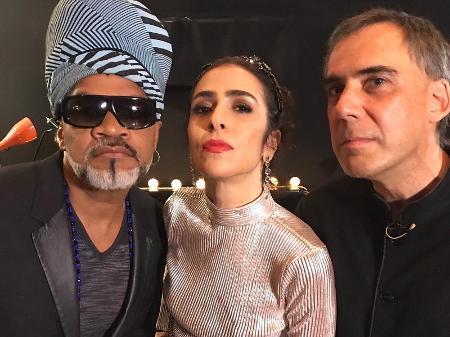 Ao lado de Carlinhos Brown (esq), Marisa Monte e Arnaldo Antunes foram os Tribalistas - Divulgação/Instagram