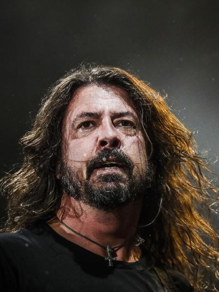 O vocalista Dave Grohl, líder do Foo Fighters - Lucas Lima/UOL
