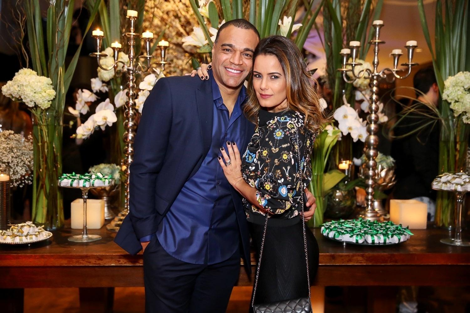 Denilson e Luciele Di Camargo - Manuela Scarpa/Brazil News