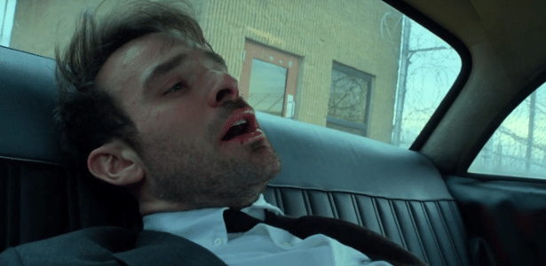 Demolidor cena no táxi - Reprodução - Reprodução