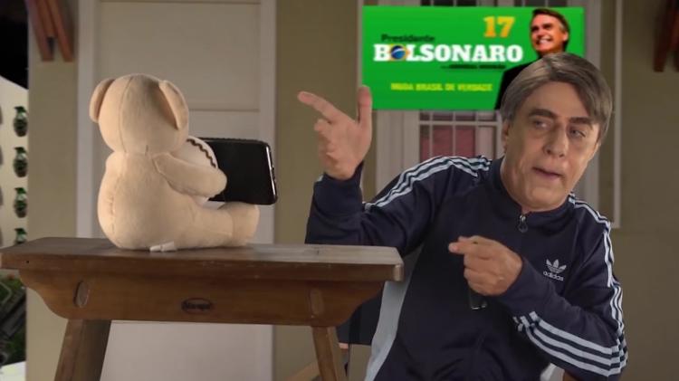 Tom Cavalcante imita Jair Bolsonaro em seu canal no YouTube - Reprodução/YouTube - Reprodução/YouTube